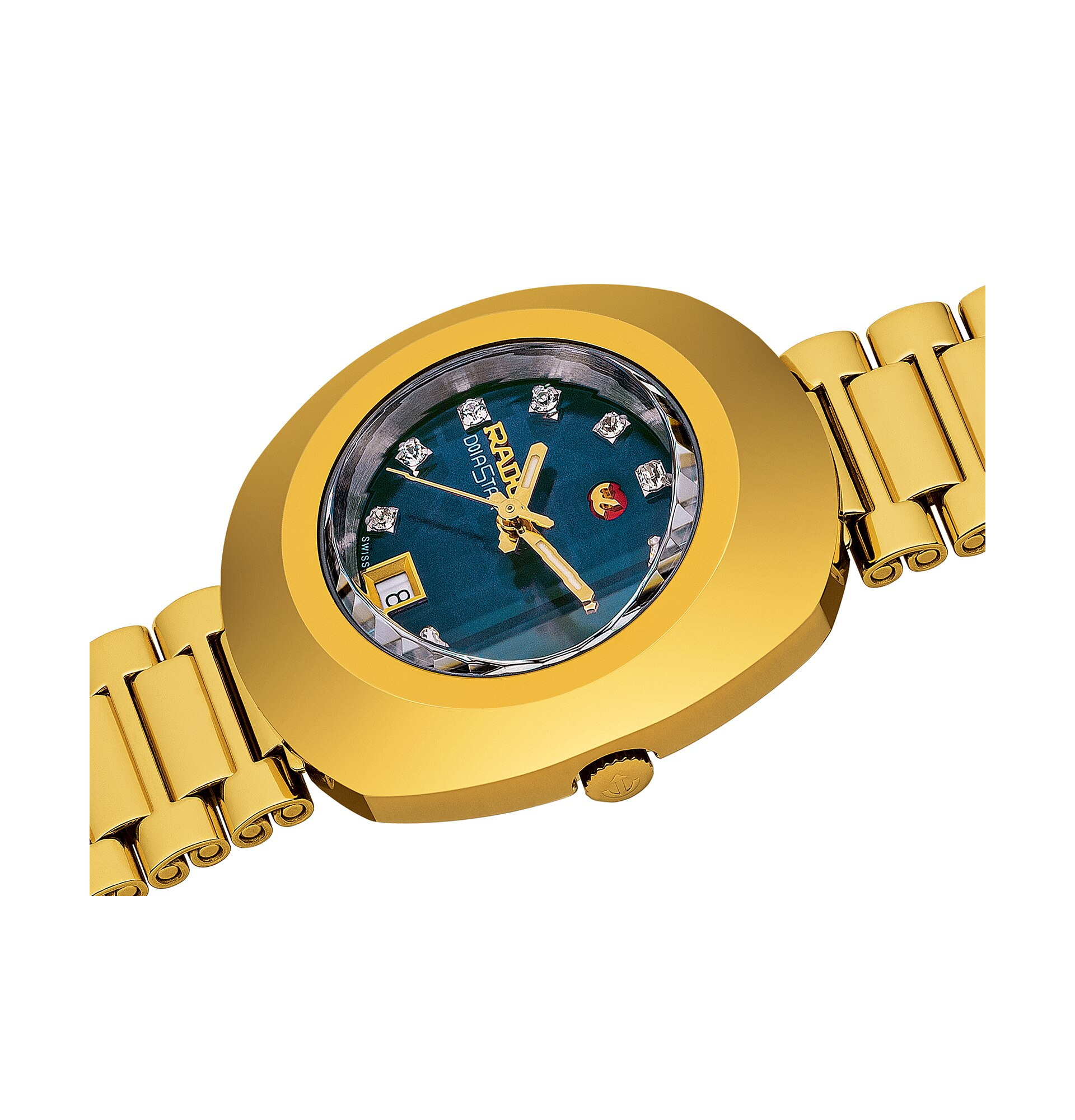 Rado Rado DiaStar The Original Automatic R12416523, diastar швейцария женские часы на браслете сталь c pvd покрытием боковой вид